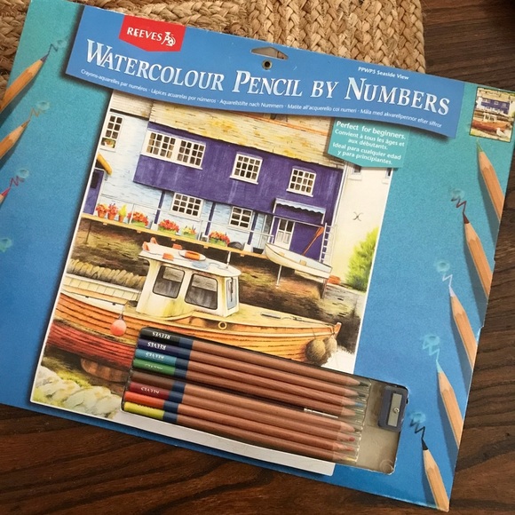 🎨Watercolor Pencil by Numbers Kit - Picture 1 of 6
